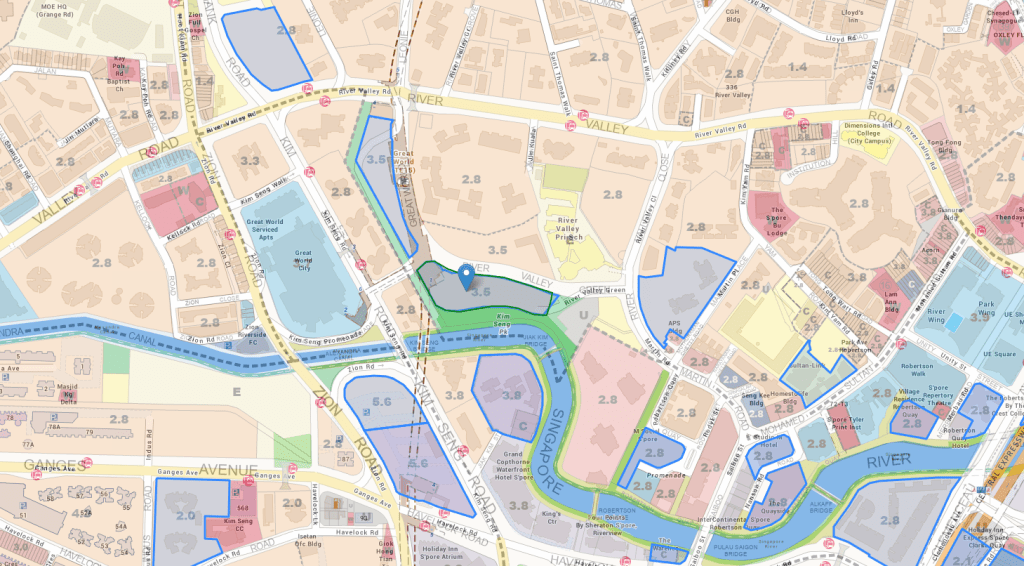 Source: URA Master Plan